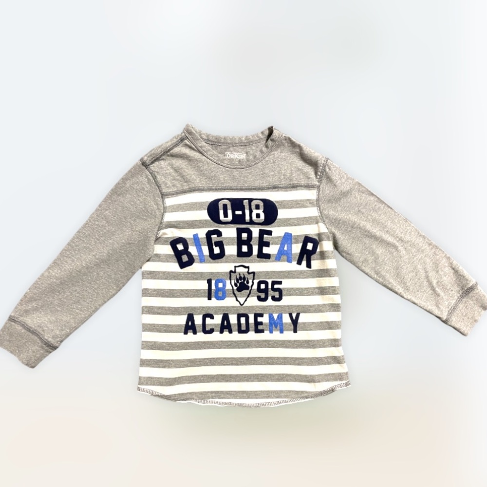 ✨HOST PICK ✨2 for $10 OSHKOSH BIGBEAR ACADEMY Sweatshirt/Long sleeve NWOT‼️$5